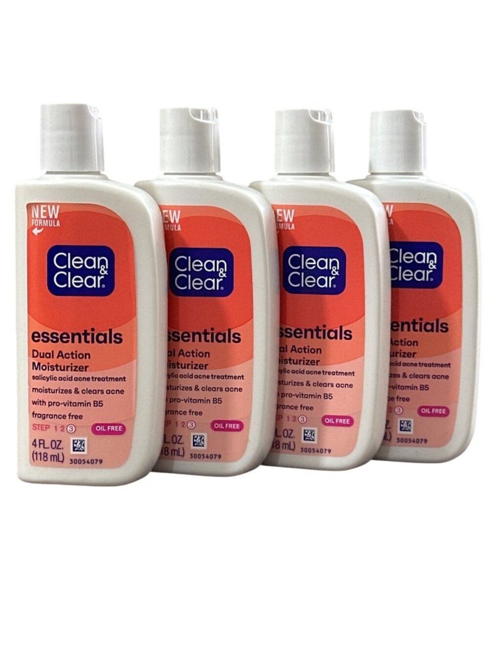 3x- Clean & Clear Essentials Dual Action Acne Facial Moisturizer